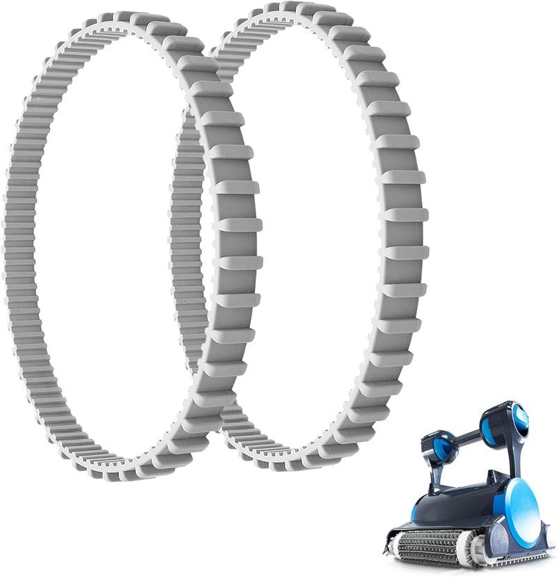 Calvana (2-Pack) Gray Pool Cleaner Timing Tracks, Compatible with Pool Cleaner Models from 2006 to Present, Part Number 3295-133, Manufacturer Code 9985006-R2 - Image 1